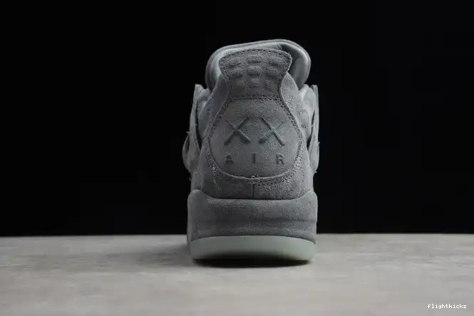 Air 930155-003 4 Jordan x Cool Grey KAWS 0526